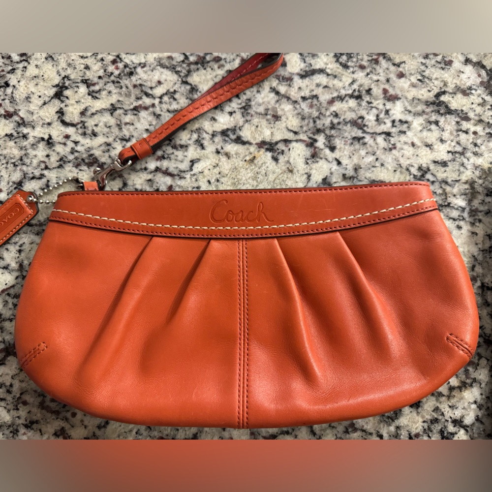 Coach wristlet/clutch